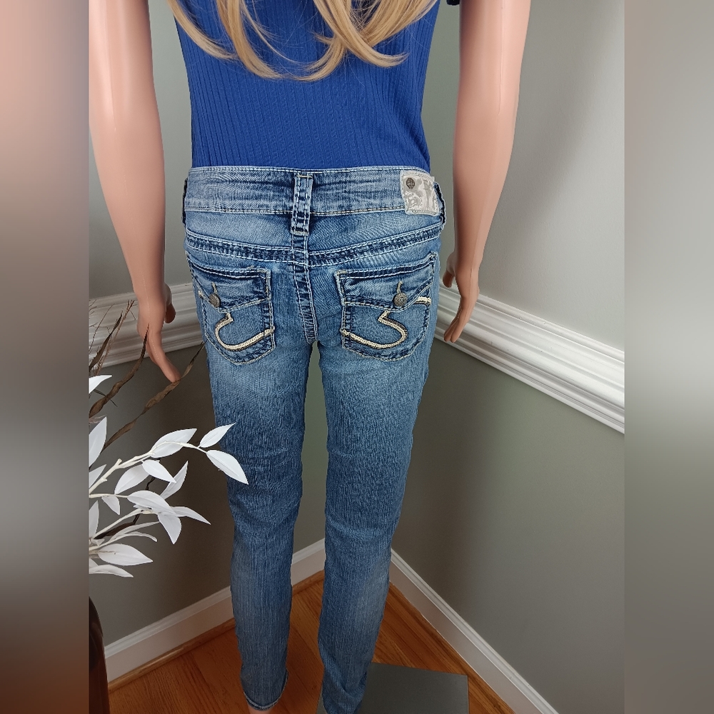 Silber jeans